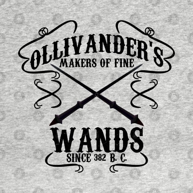 Ollivanders Wands by cInox